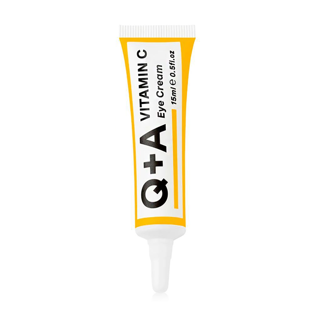 Живильний крем для шкіри навколо очей Q+A Vitamin C Eye Cream з вітаміном C, 15 мл